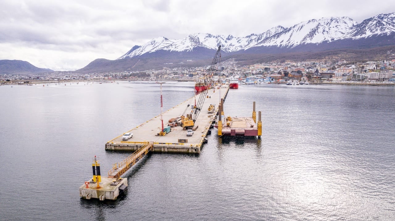 La ministra Sonia Castiglione, habló de las obras en el Puerto de Ushuaia, las inversiones para activar el puerto de Río Grande y demás inversiones que está gestionando la provincia.