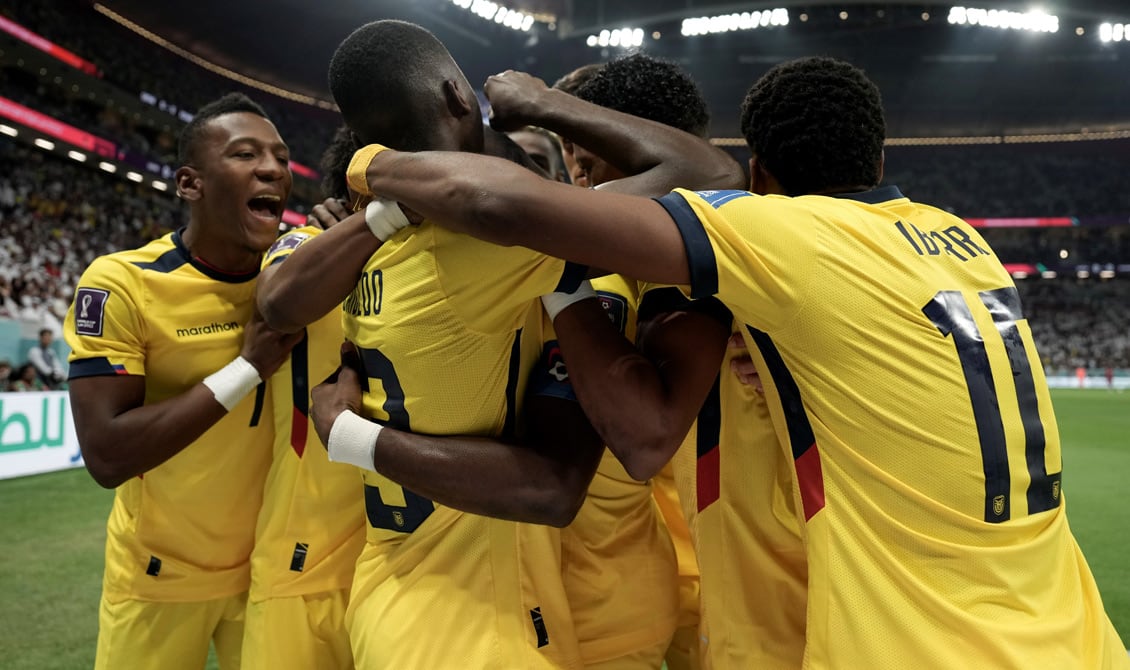 Ecuador arrancó con el pie derecho en el Mundial (Foto: AP).