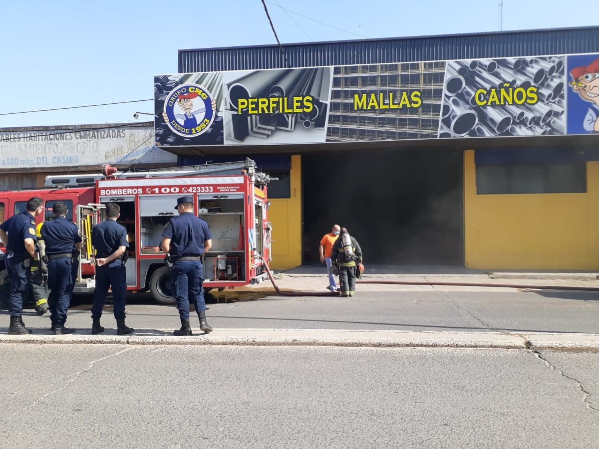 Incendio en Gualeguaychú