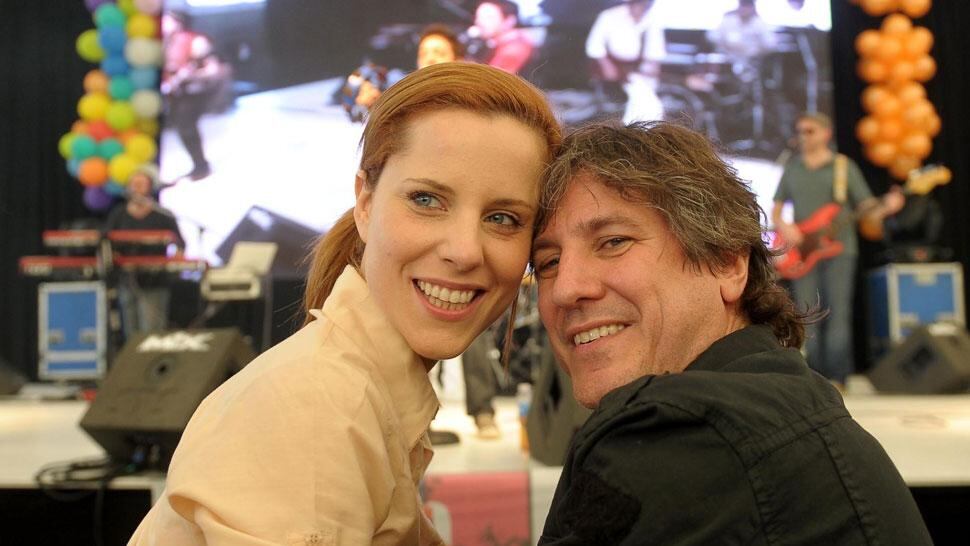 Amado Boudou y Agustina Kämpfer  (Télam/Archivo).