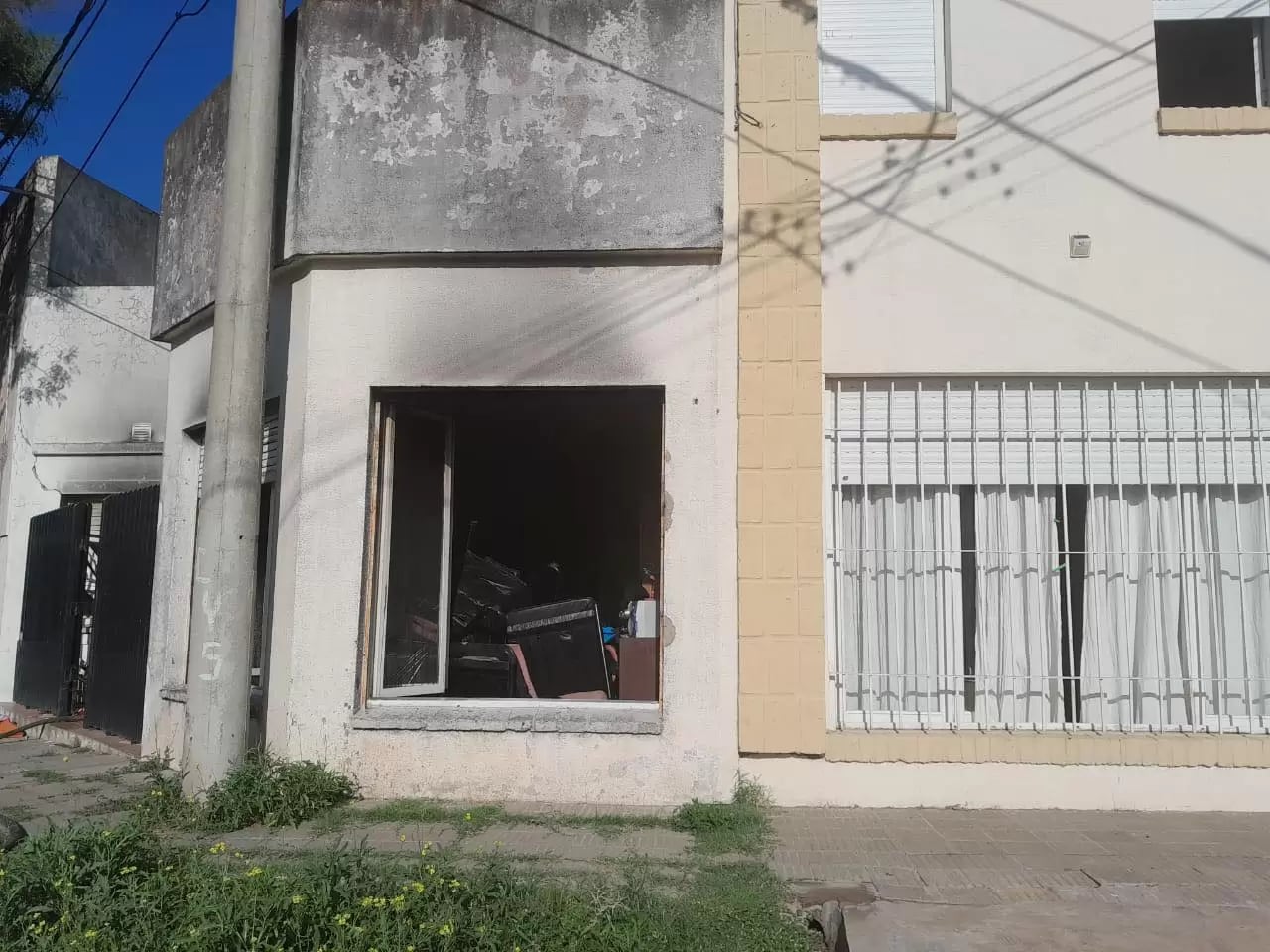 Murió un pequeño de 2 años en un incendio en Bahía Blanca