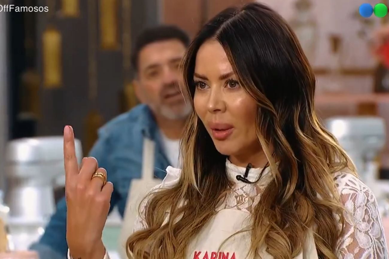 Karina Jelinek fue eliminada de Bake Off Famosos