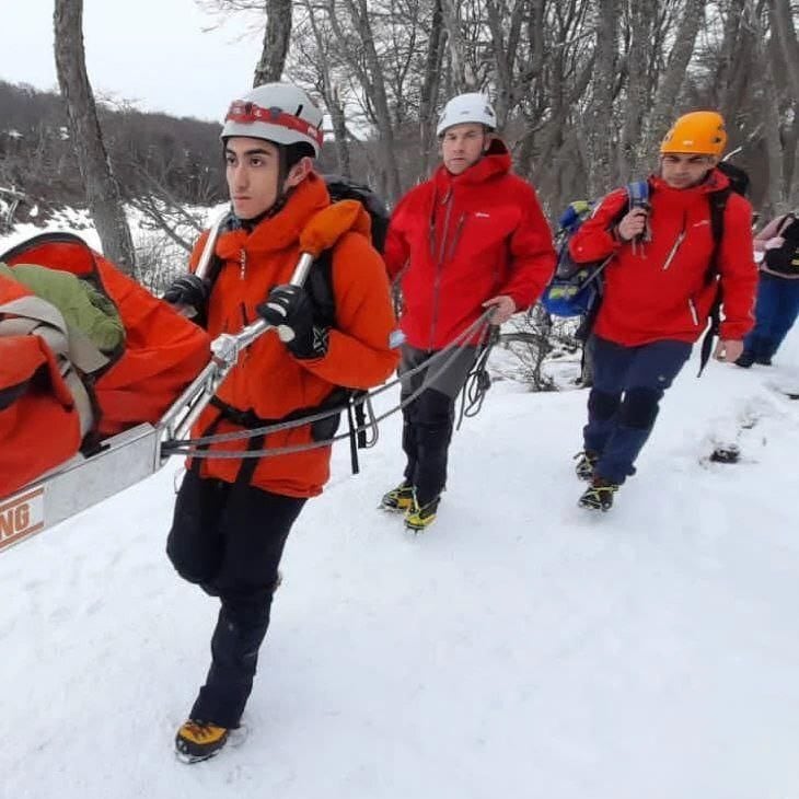 Rescate en Laguna Esmeralda