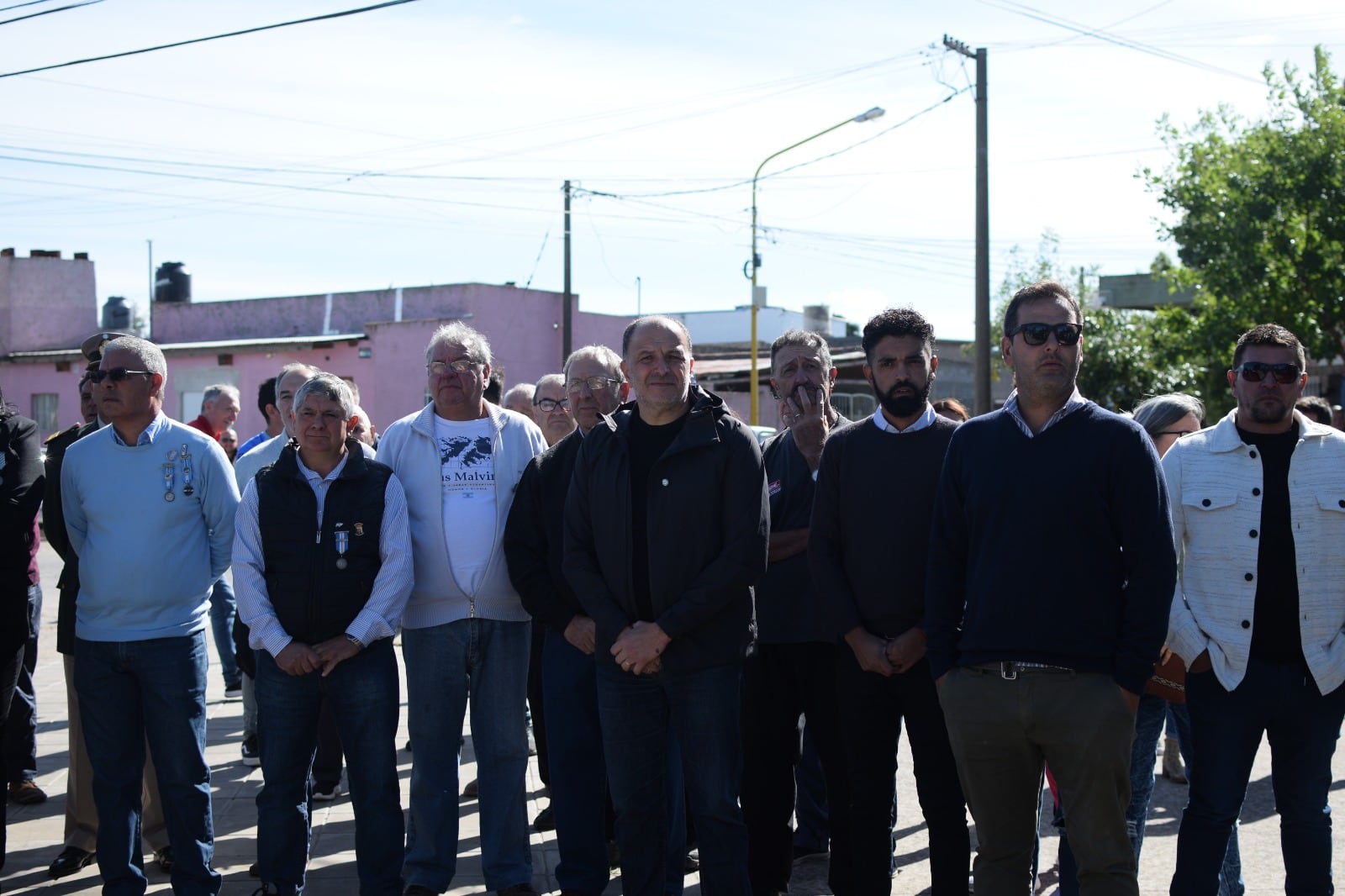 Acto por Malvinas Tres Arroyos