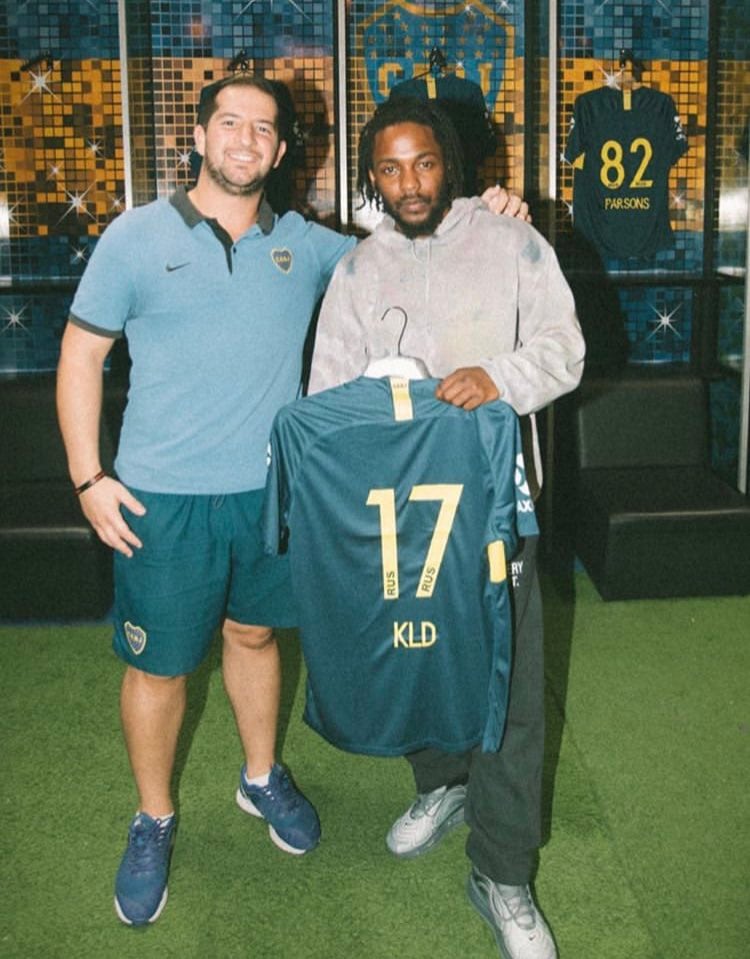 La vez que Kendrick Lamar visitó La Bombonera y tomó tereré en La Boca