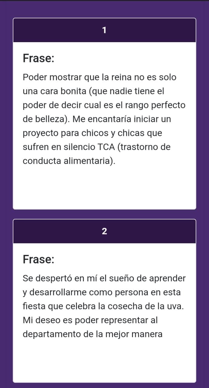 Cambian las reglas para elegir a la Reina de la Vendimia en Guaymallén: será por frases y no mostrarán el rostro