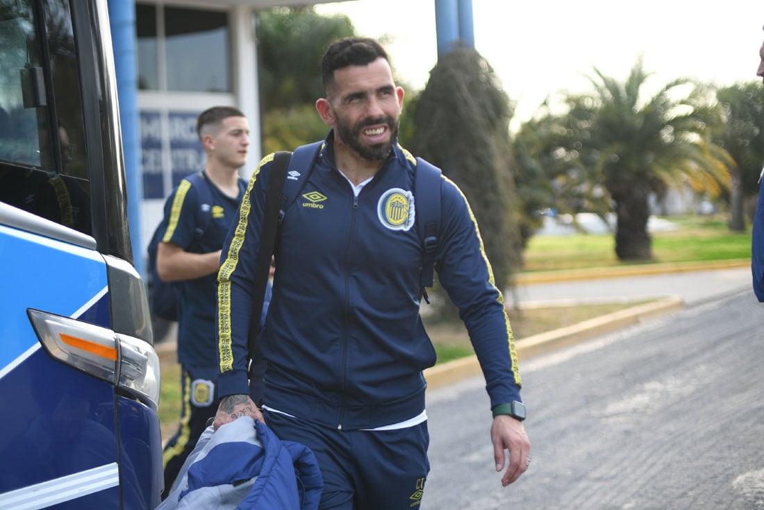 Carlos Tevez logró cosechar su segunda victoria al hilo con Rosario Central. Foto: @RosarioCentral.