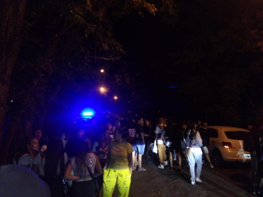 Festejo de UPD desactivado anoche