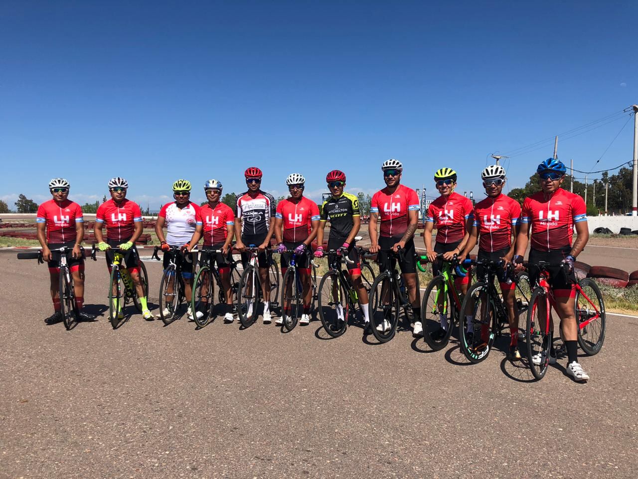 Federico Arrieta es parte del equipo de ciclismo de la Municipalidad de Las Heras