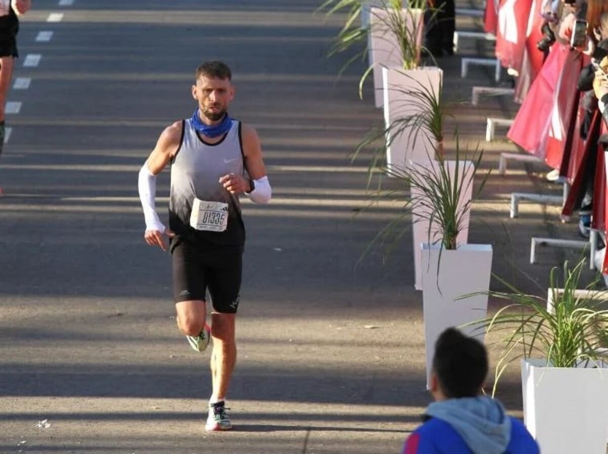 El atleta de Arroyito Diego Bergese correrá la Maratón de Chicago