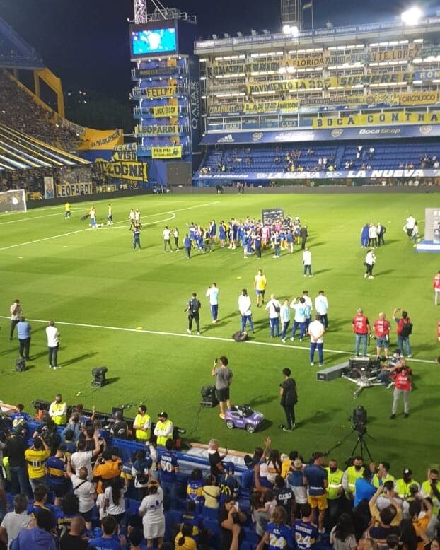 Boca Juniors y una goleada histórica.