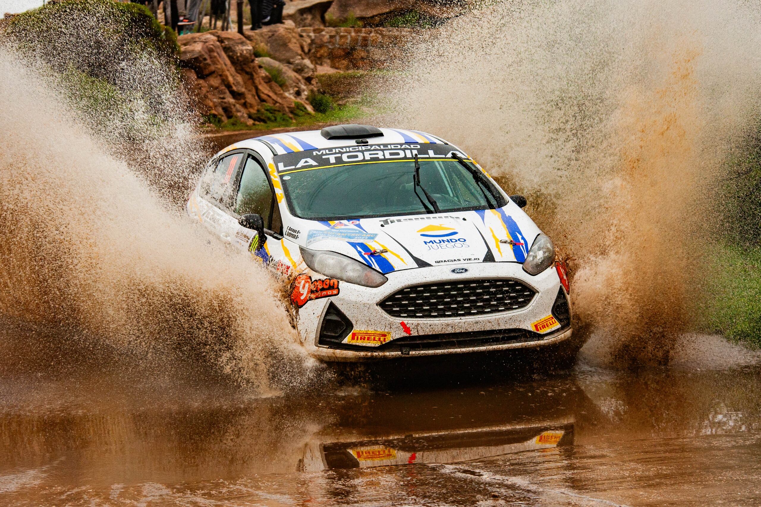 Guillermo Ambrosio / Franco Amaya binomio La Tordilla Rally Argentino