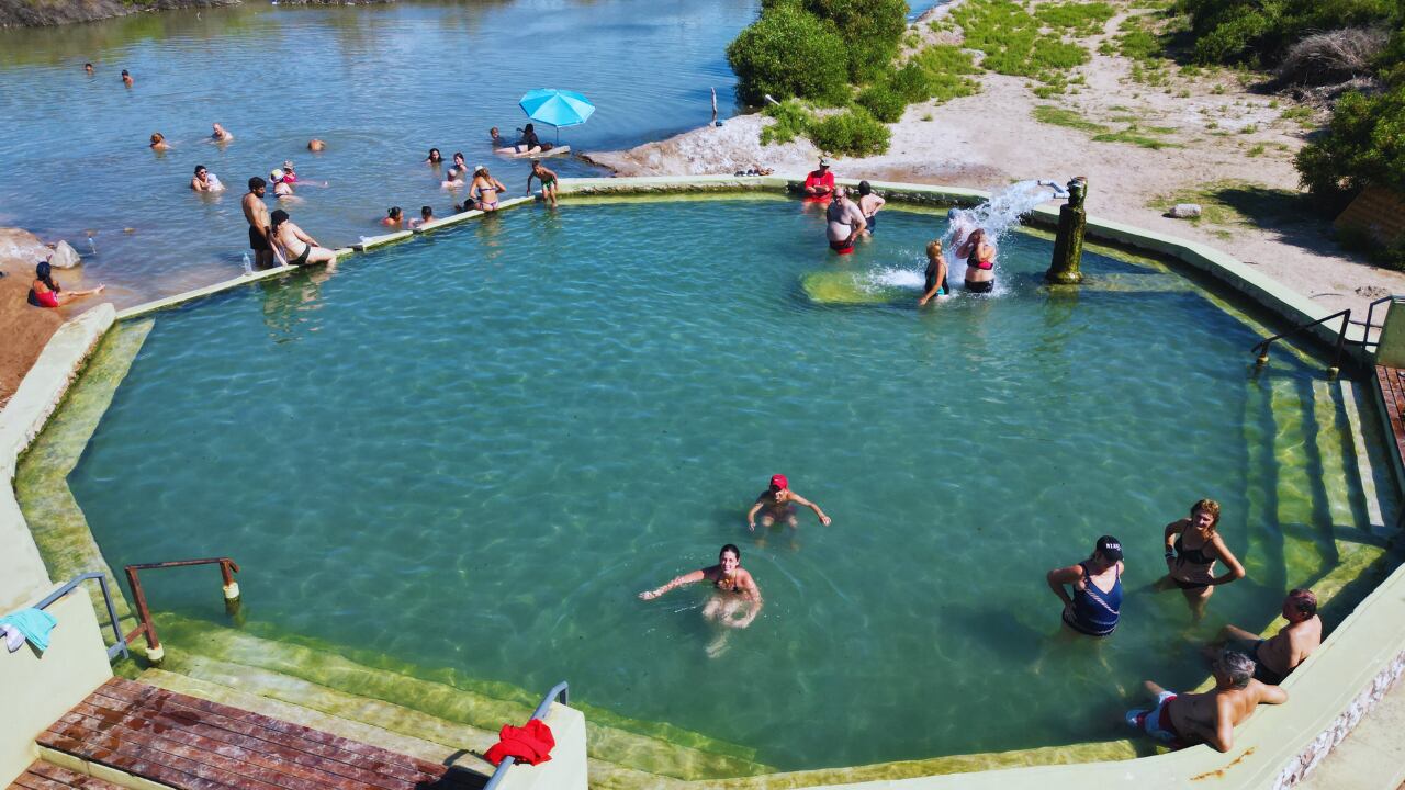 Termas de Quicho en el interior de Córdoba.