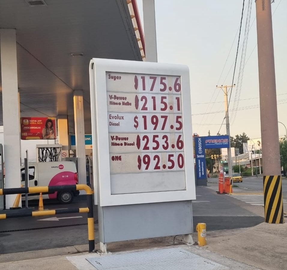 Precios en Shell.