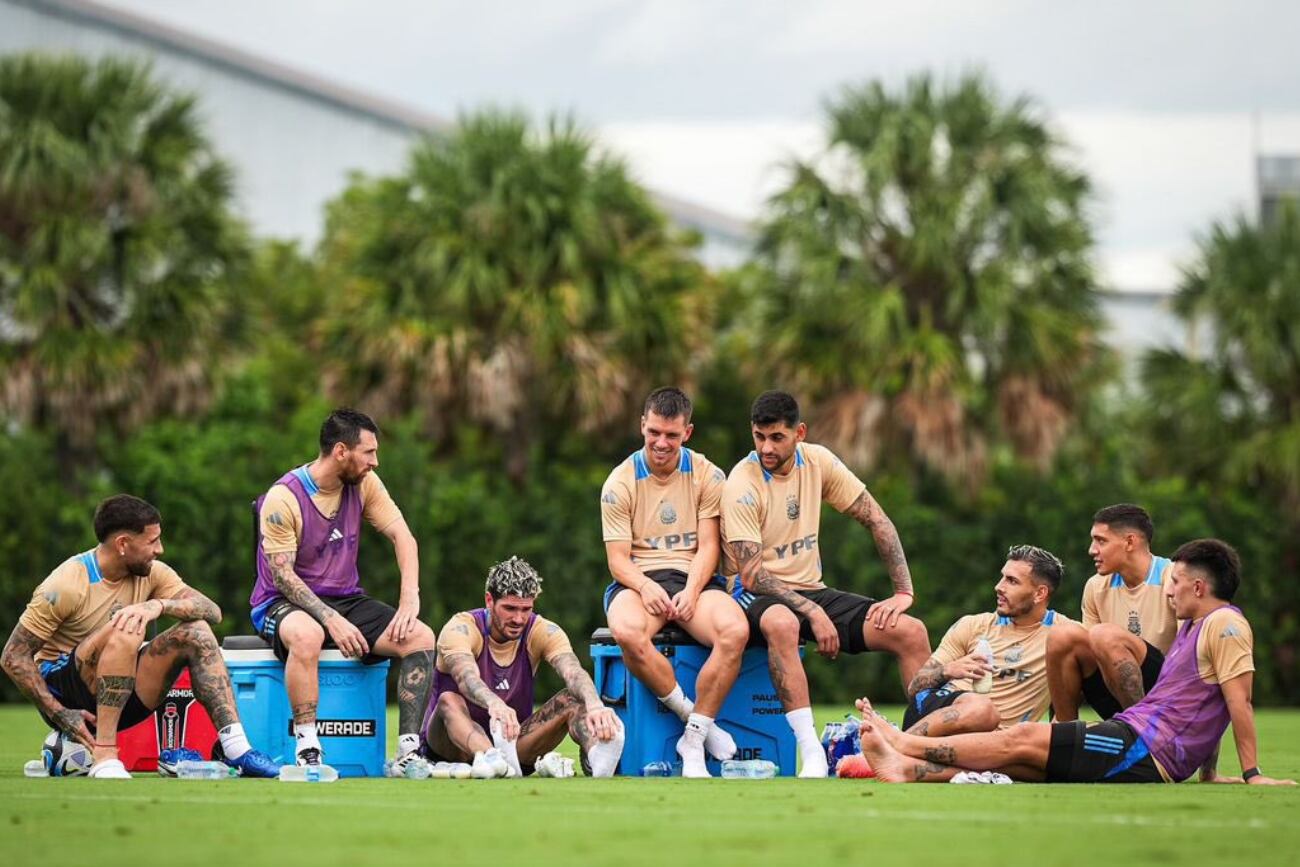 La Selección Argentina se prepara para la doble fecha de Eliminatorias