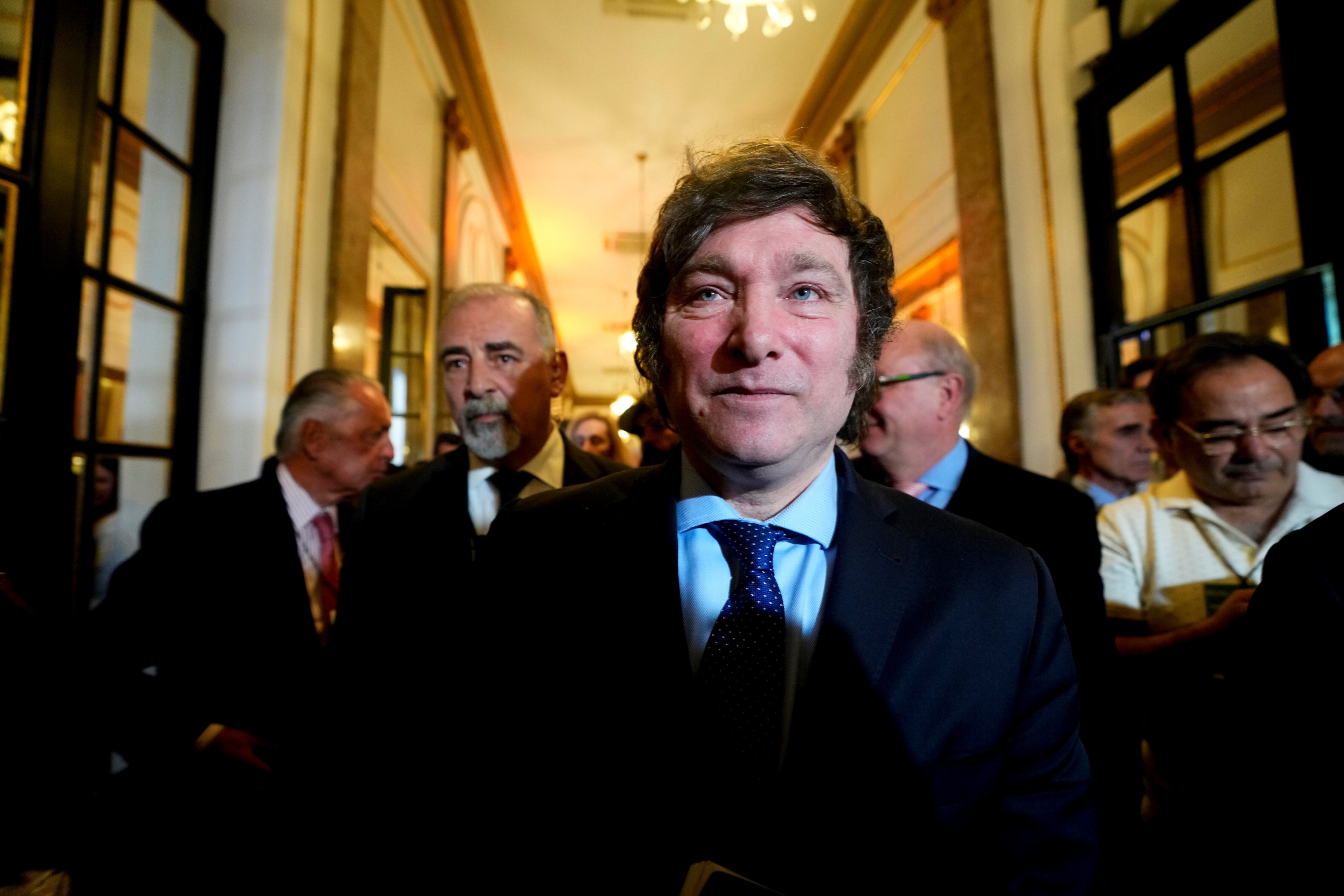 Javier Milei, presidente de Argentina. (AP)