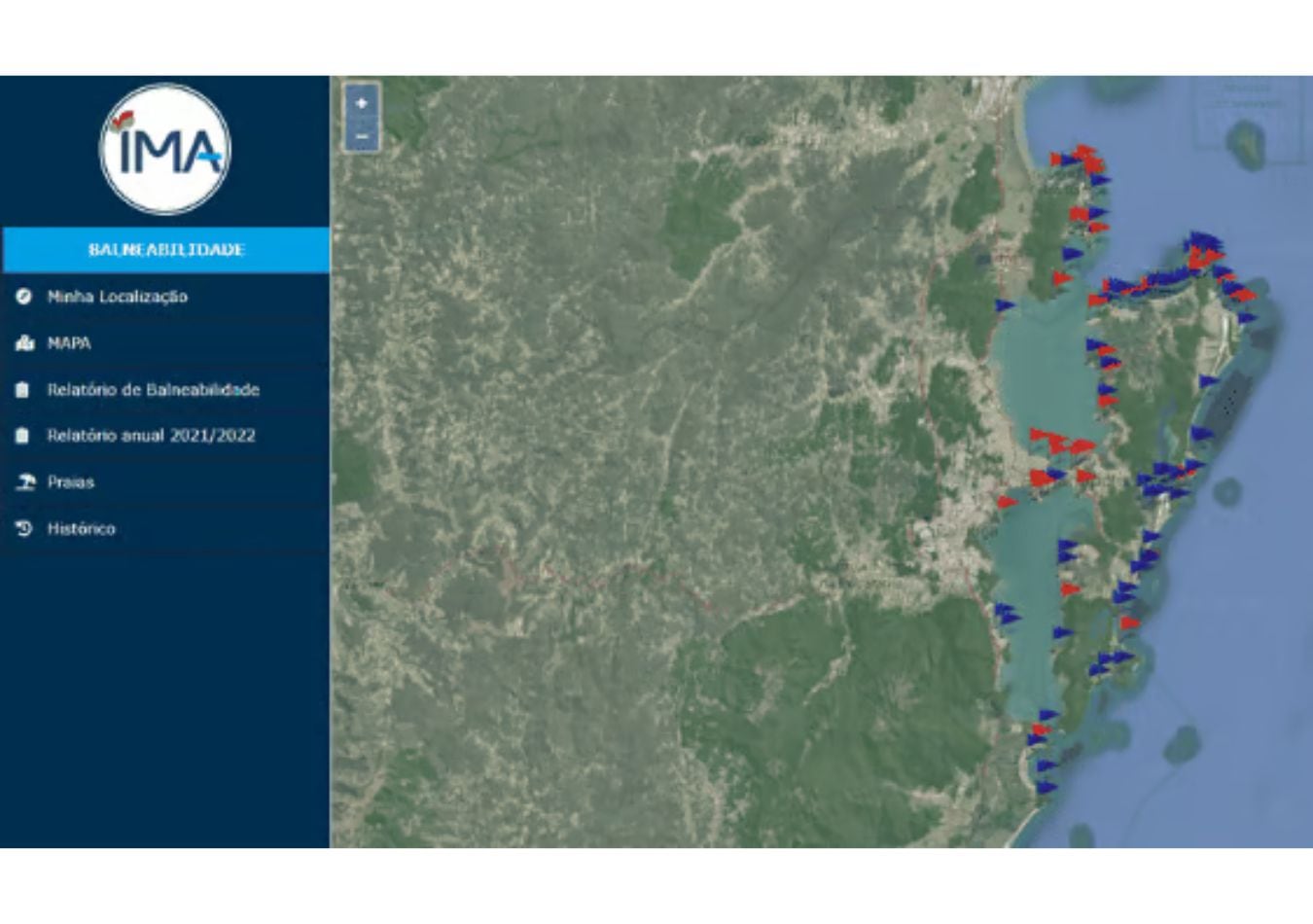 Florianópolis: cómo ver en vivo el mapa de las playas que están contaminadas por el brote de diarrea