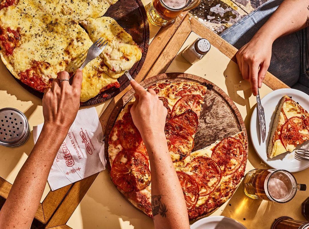 La pizza de Güerrín