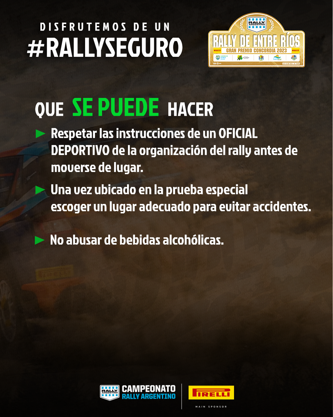 Rally Argentino en Concordia.