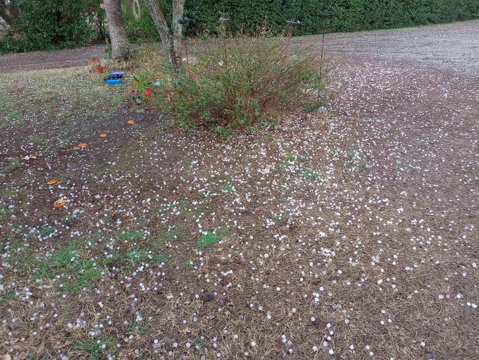 Sorpresiva tormenta en la localidad de Paravachasca.