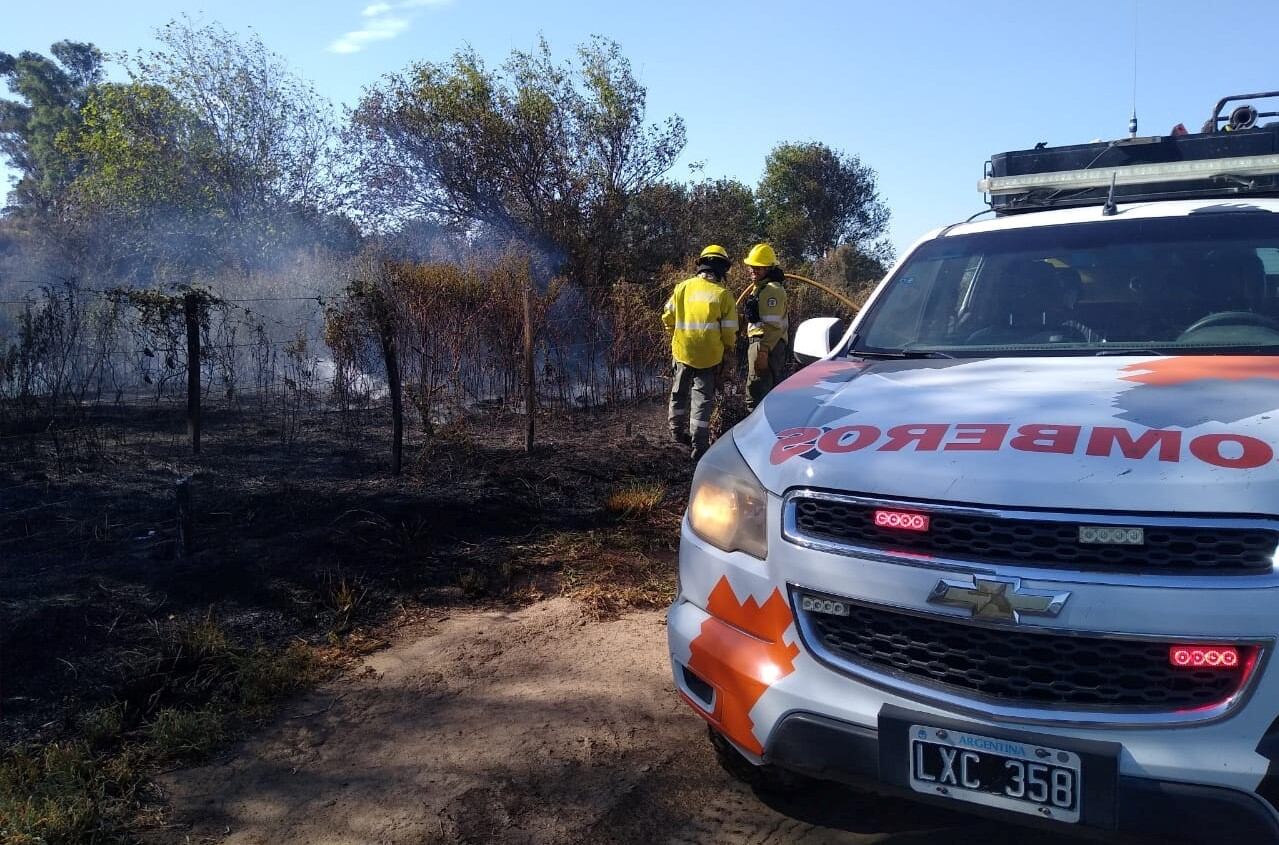 Incendio rural Arroyito