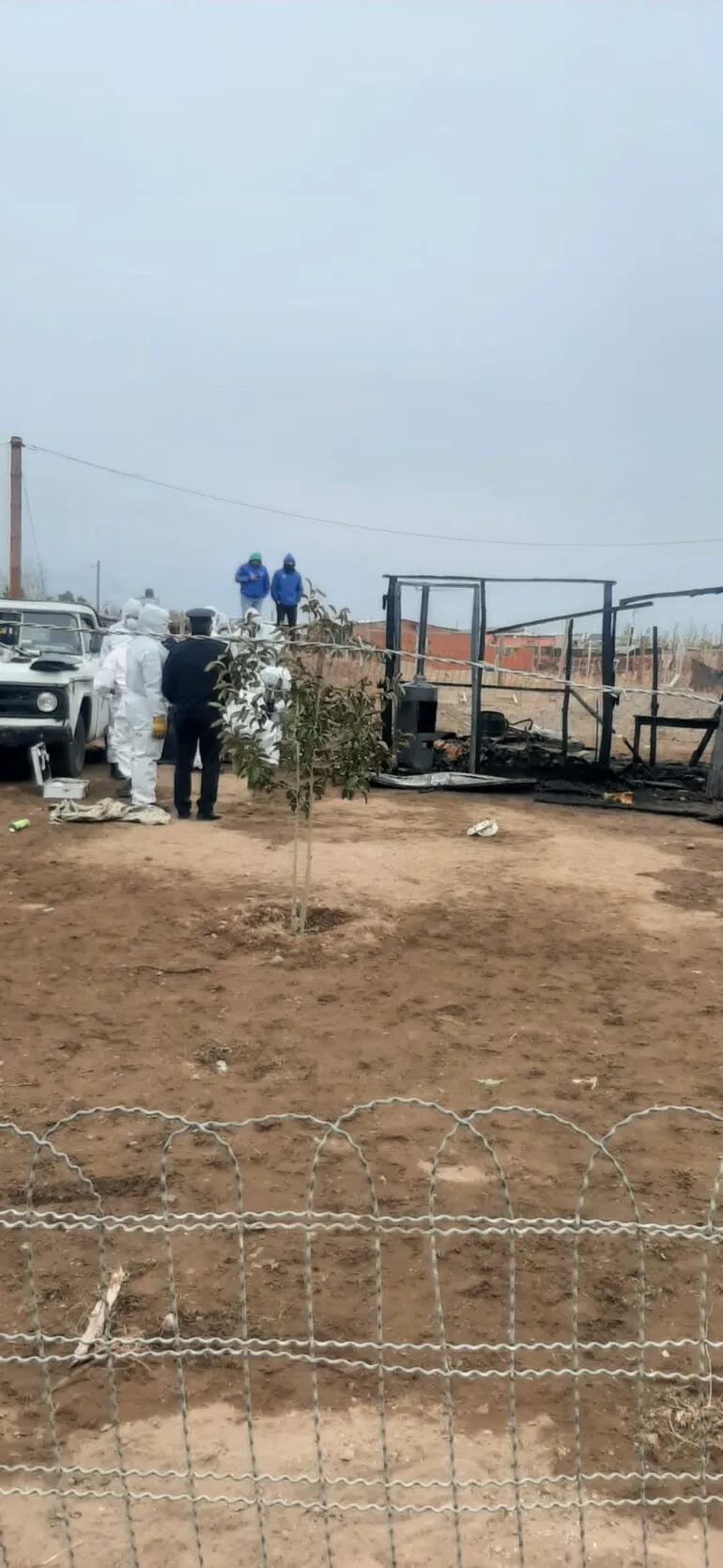 Una mujer y su hija murieron tras el incendio de una casilla en Neuquén.