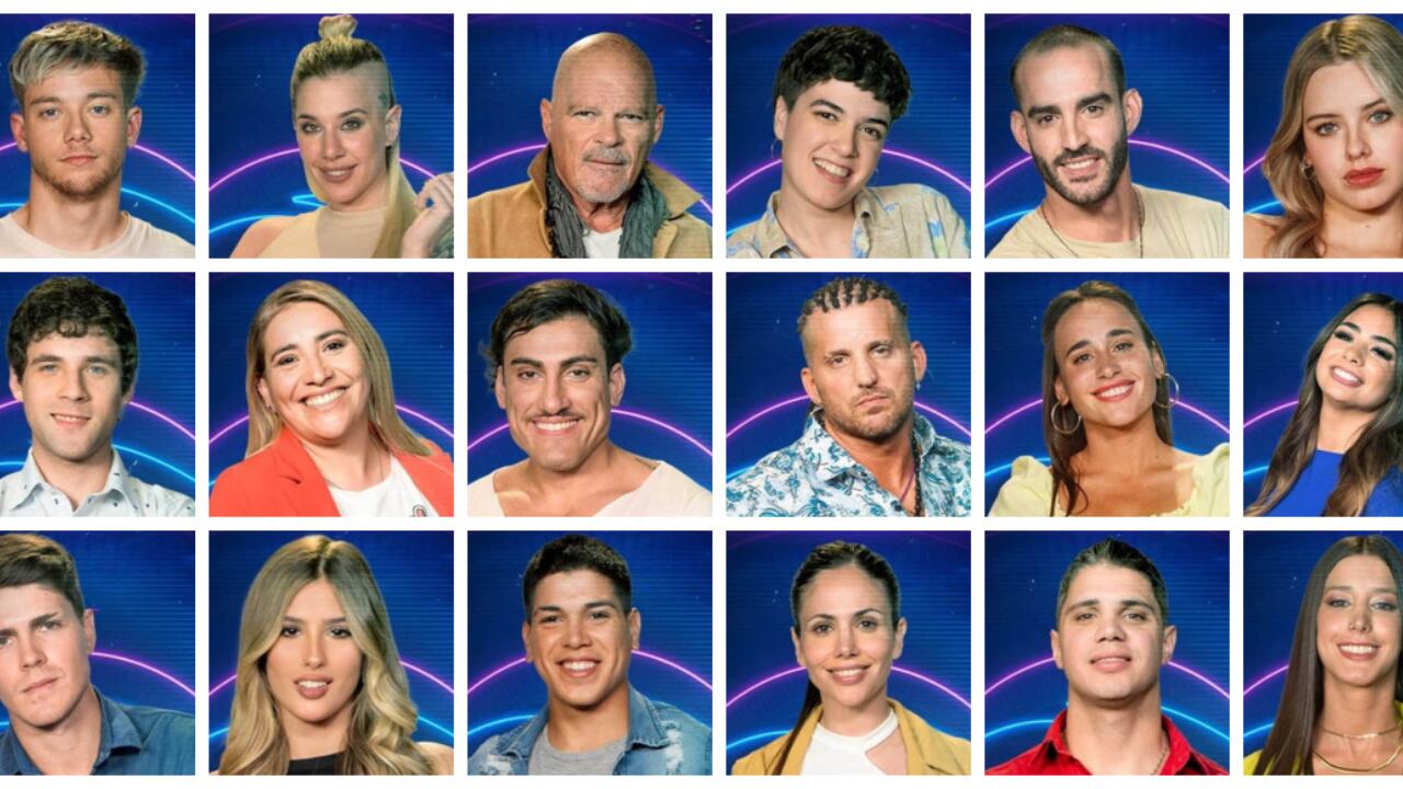 Los participantes de Gran Hermano 2022.