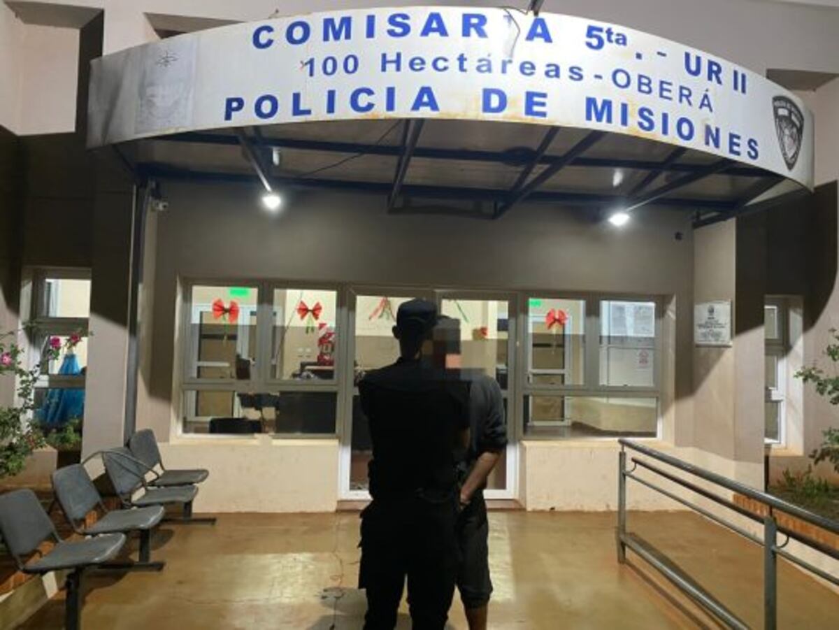 Oberá: sustrajo un celular de una vivienda y fue detenido