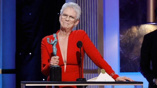 Jamie Lee Curtis ganó el premio a "Mejor actriz de reparto" en los SAG.