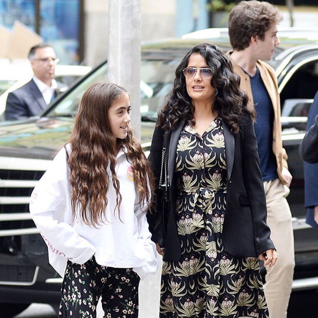 Salma Hayek y su hija, Valentina Paloma. 