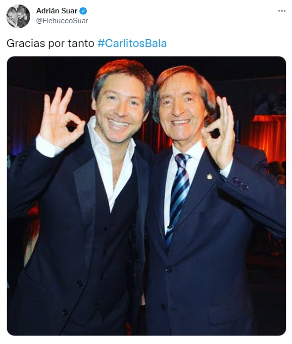 El adiós de las celebridades a Carlitos Balá.