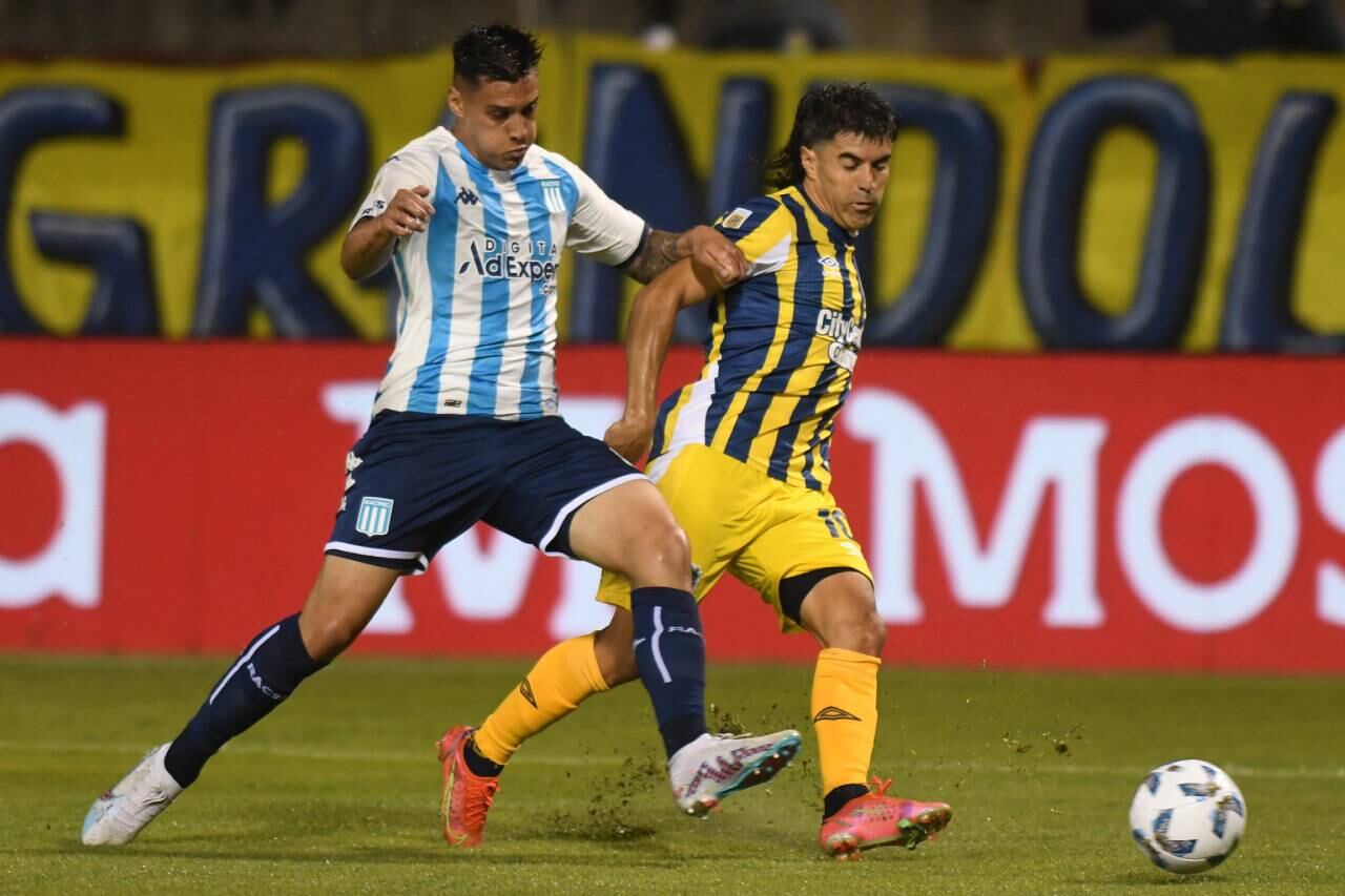 Ignacio Malcorra salió cuando el Canalla tenía un gol de ventaja.