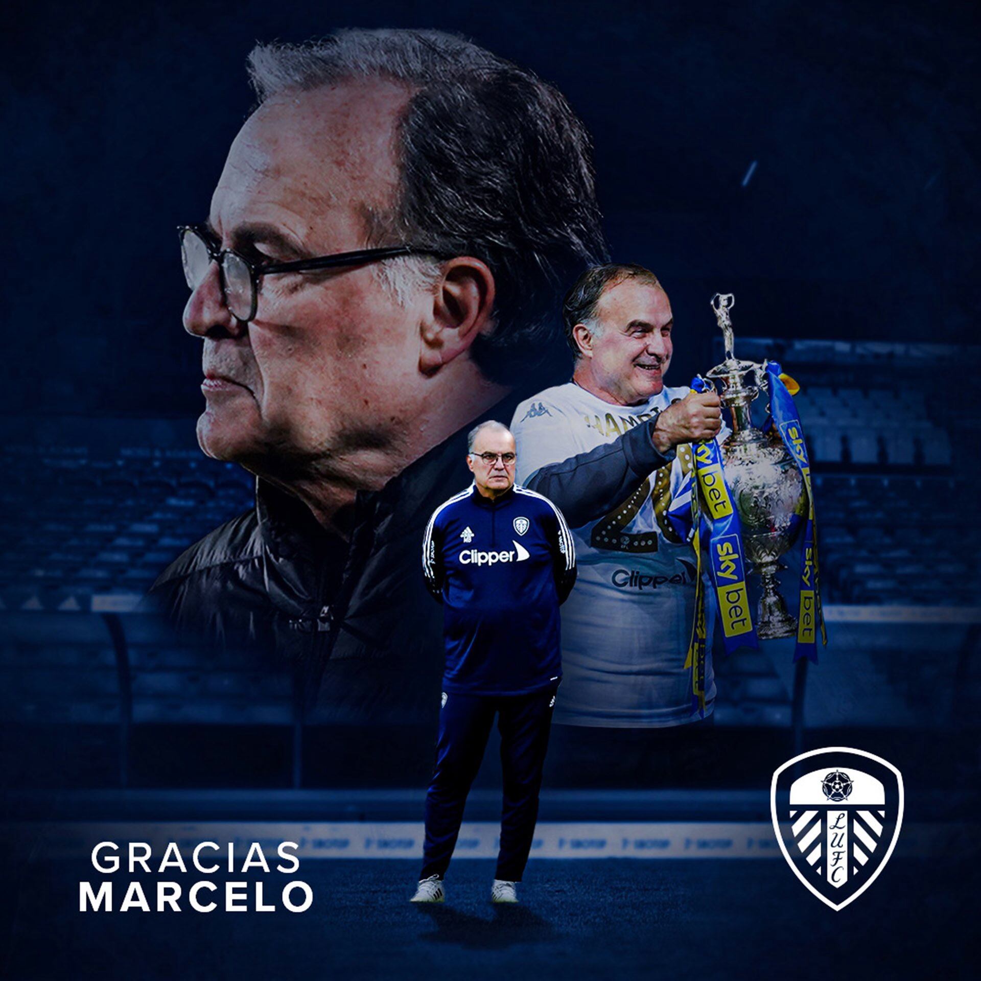 Despedida del Leeds a Marcelo Bielsa