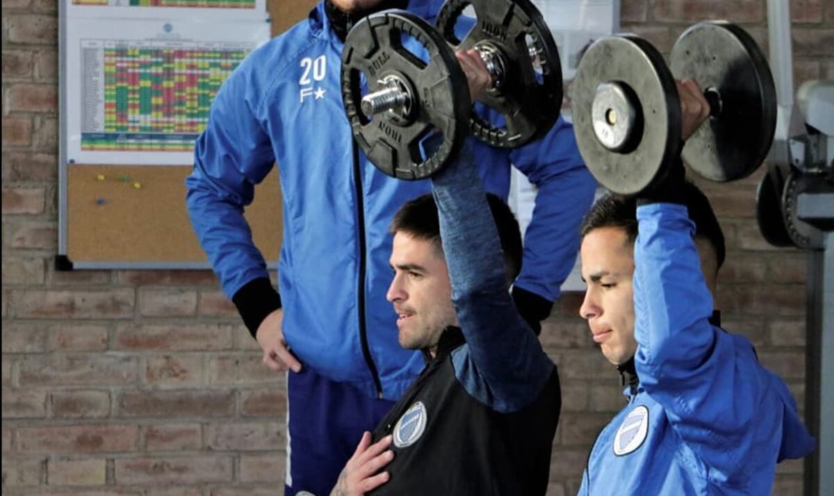 Godoy Cruz regresó a las prácticas a pura potencia