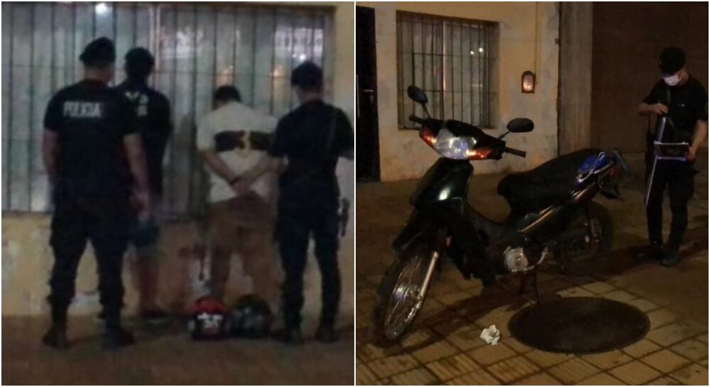 Recuperan motocicleta robada en Posadas.