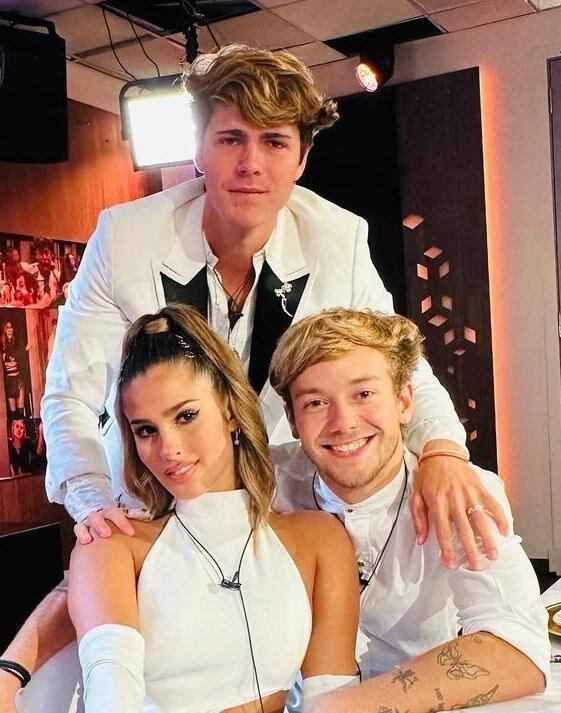 Los tres finalistas de Gran Hermano