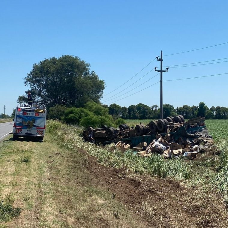 El incidente ocurrió cerca de La Carlota.