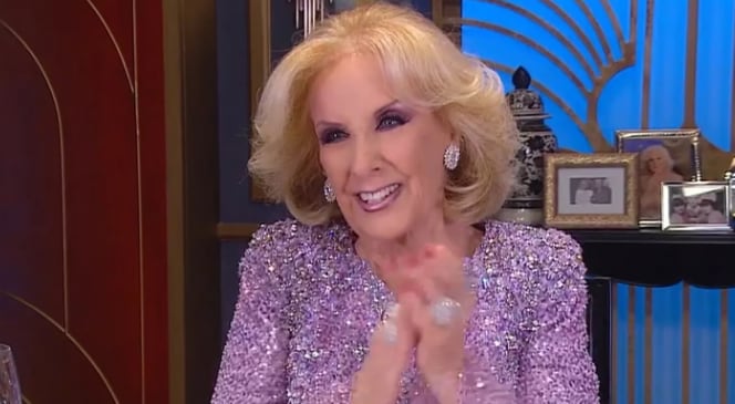 Mirtha Legrand homenajeó a Diego Maradona