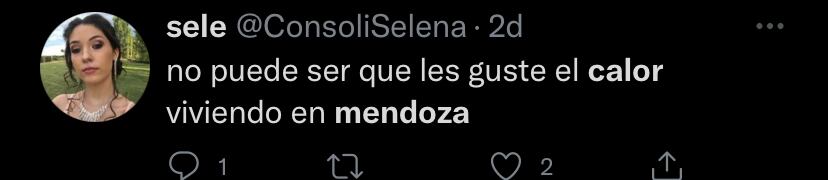 El calor se siente en Mendoza y quienes viven en la provincia tenían mucho que decir.