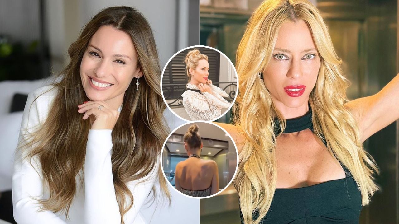 El peinado de Pampita y Nicole Neuman