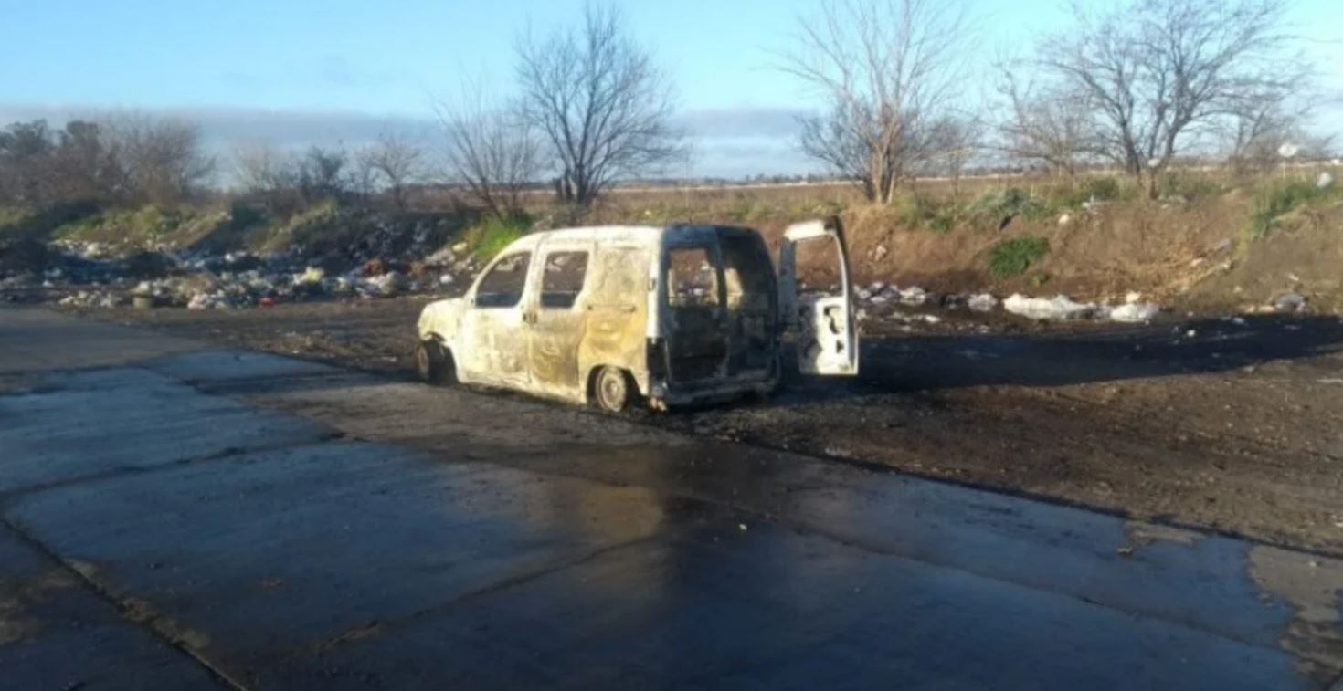 Así apareció la camioneta del prestamista asesinado en Virrey del Pino