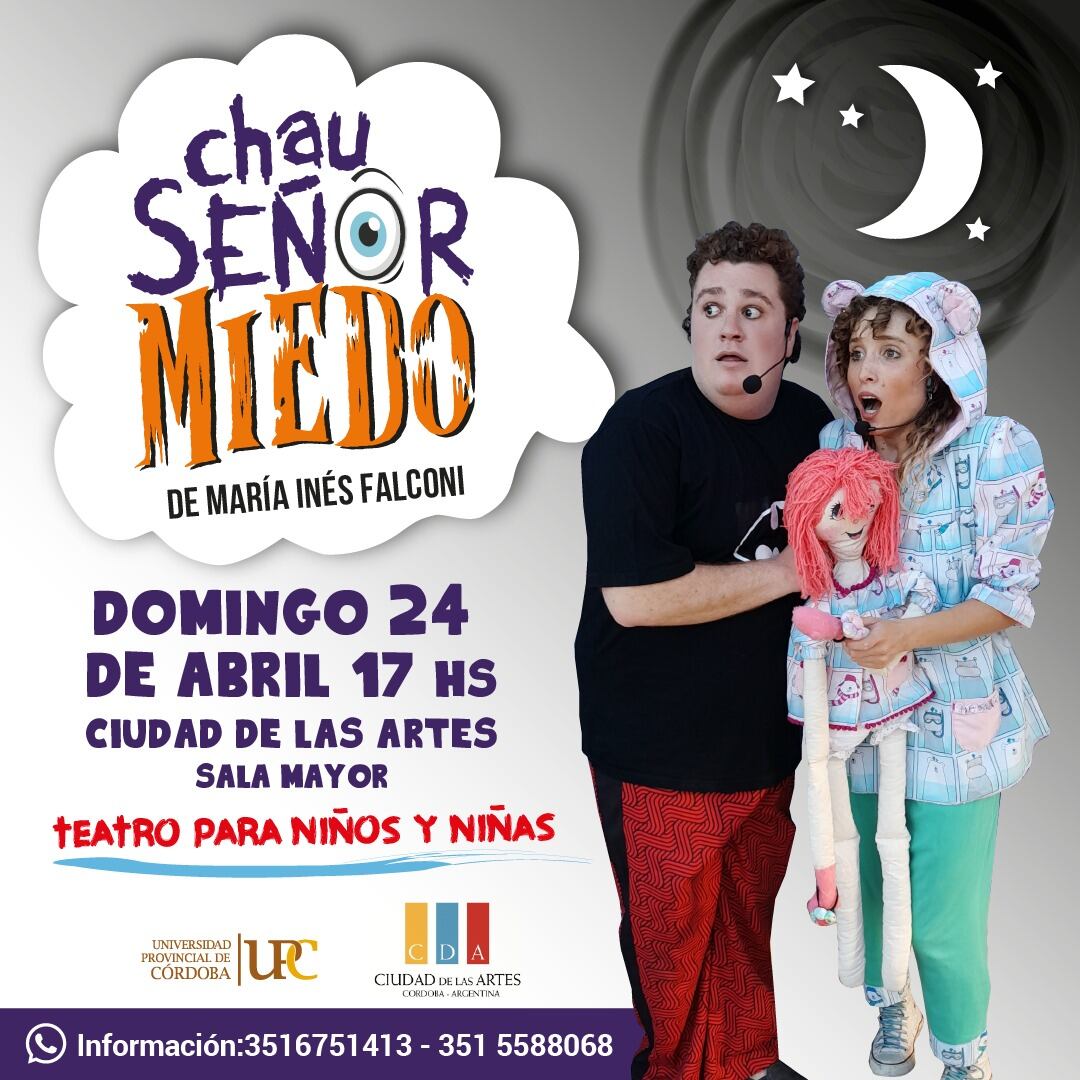 La obra teatral se presentará este domingo 24 de abril.