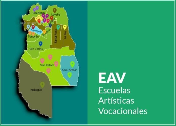 Dirección general de Escuelas, Mapa Interactivo