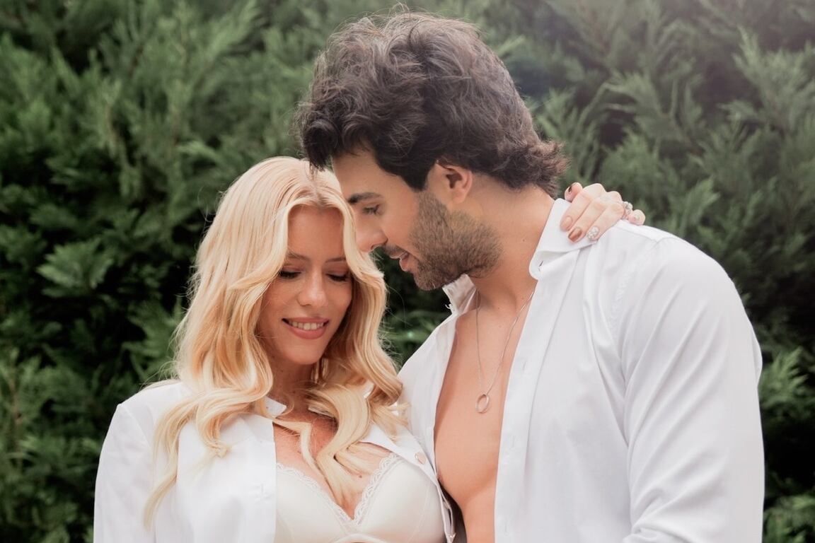 NIcole Neumann y José Manuel Urcera esperan su primer hijo juntos. La modelo compartió un mensaje para el automovilista. (Instagram @nikitaneumannoficial).