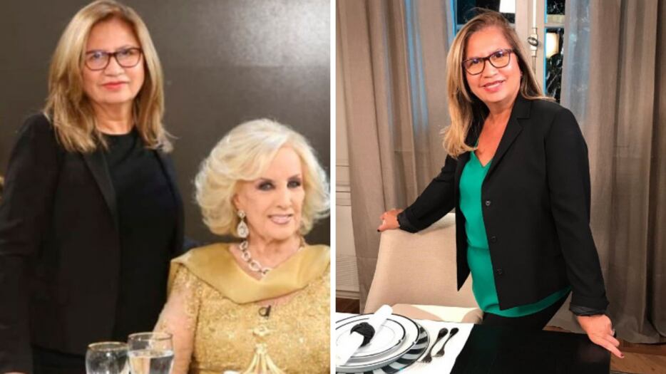 Lía Sánchez trabajó durante 40 años con Mirtha Legrand.