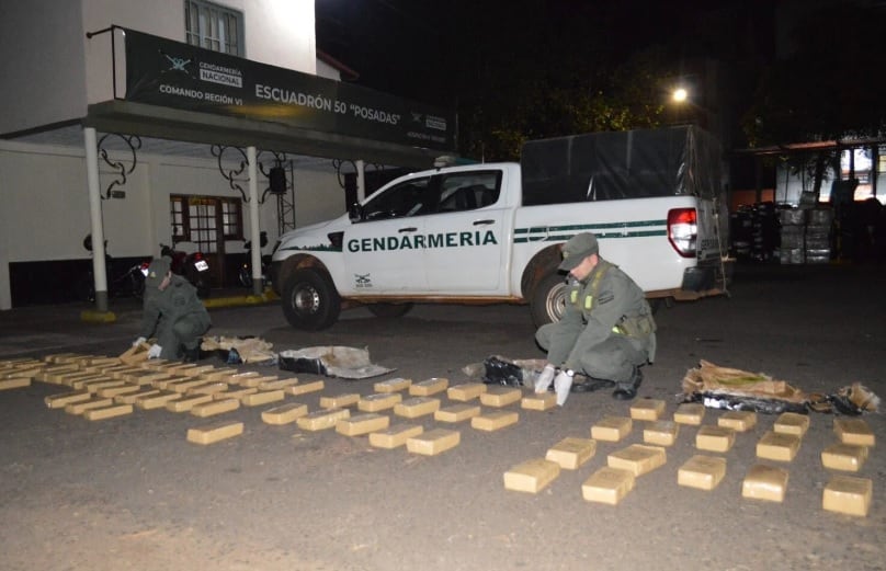 Incautan contrabando de marihuana en la costanera de Posadas.