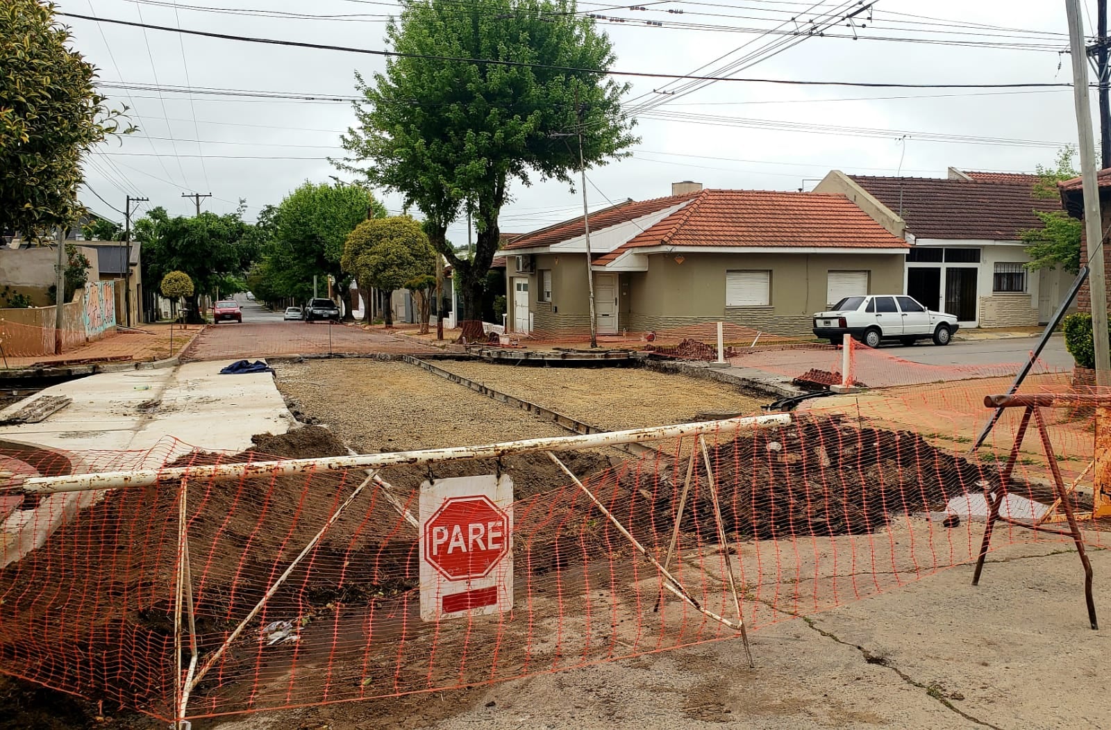 Así son las mejoras en los barrios cercanos al Lago del Fuerte.