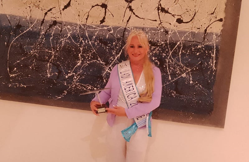 Rebeka Ferretti, Gaviota de Plata y Miss Lady América del Plata