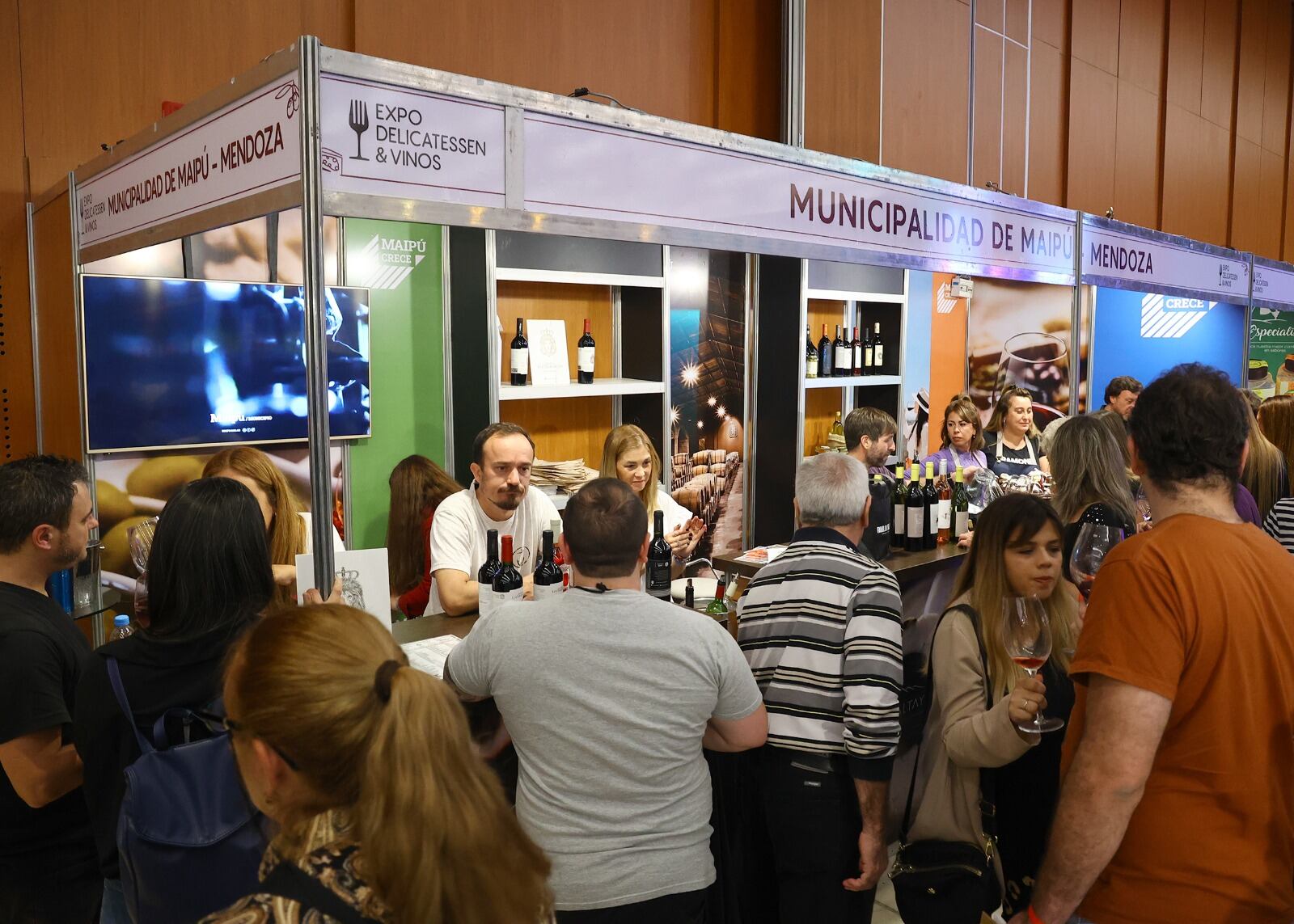 Maipú en la Expo Delicatessen y Vinos.