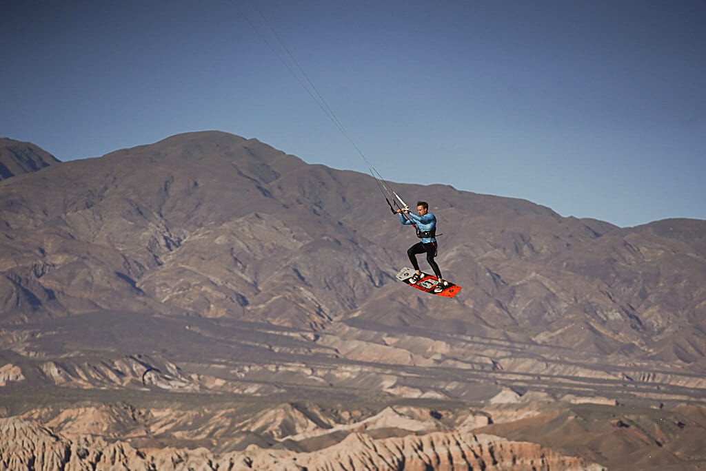 Kitesurf en San Juan.